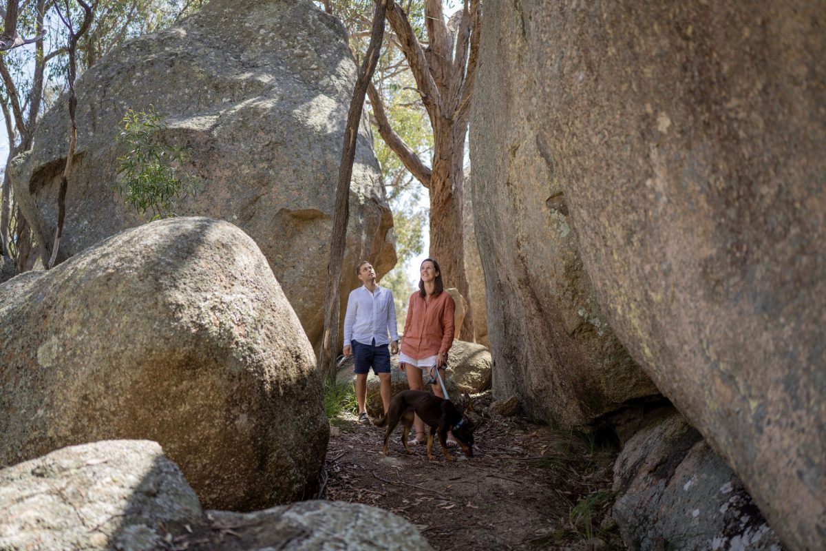 Exploring Sentimental Rocks, Stanthorpe