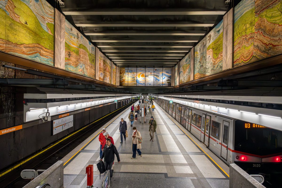 Vienna Metro station