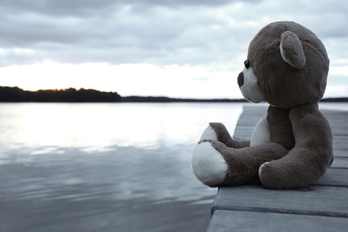Thoughtful Teddy Bear