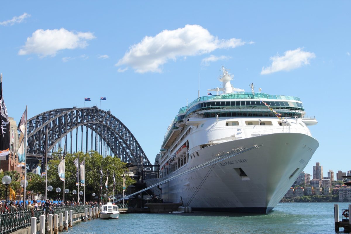 Ship in Sydney Harbour