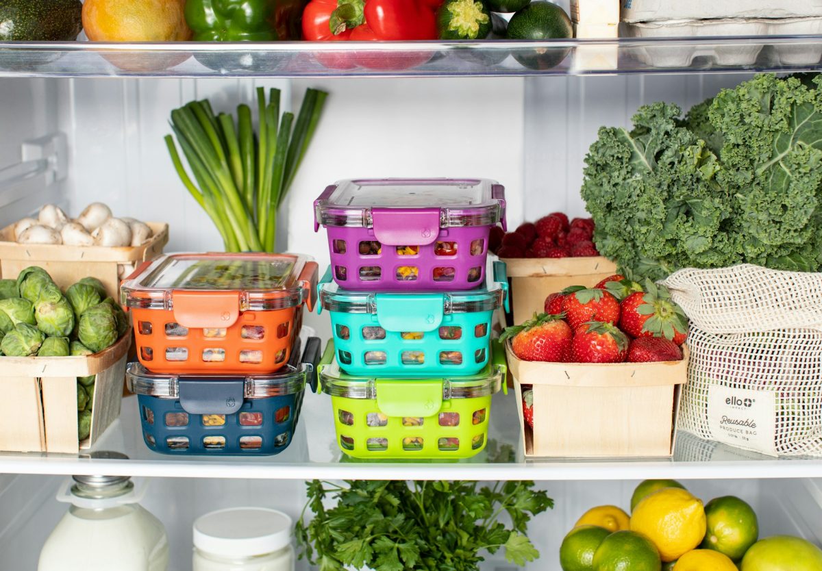 Organised fridge