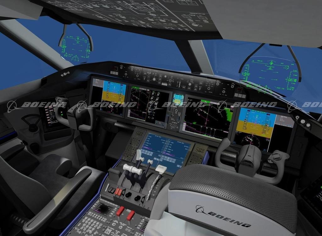 Boeing 787 Flight Deck