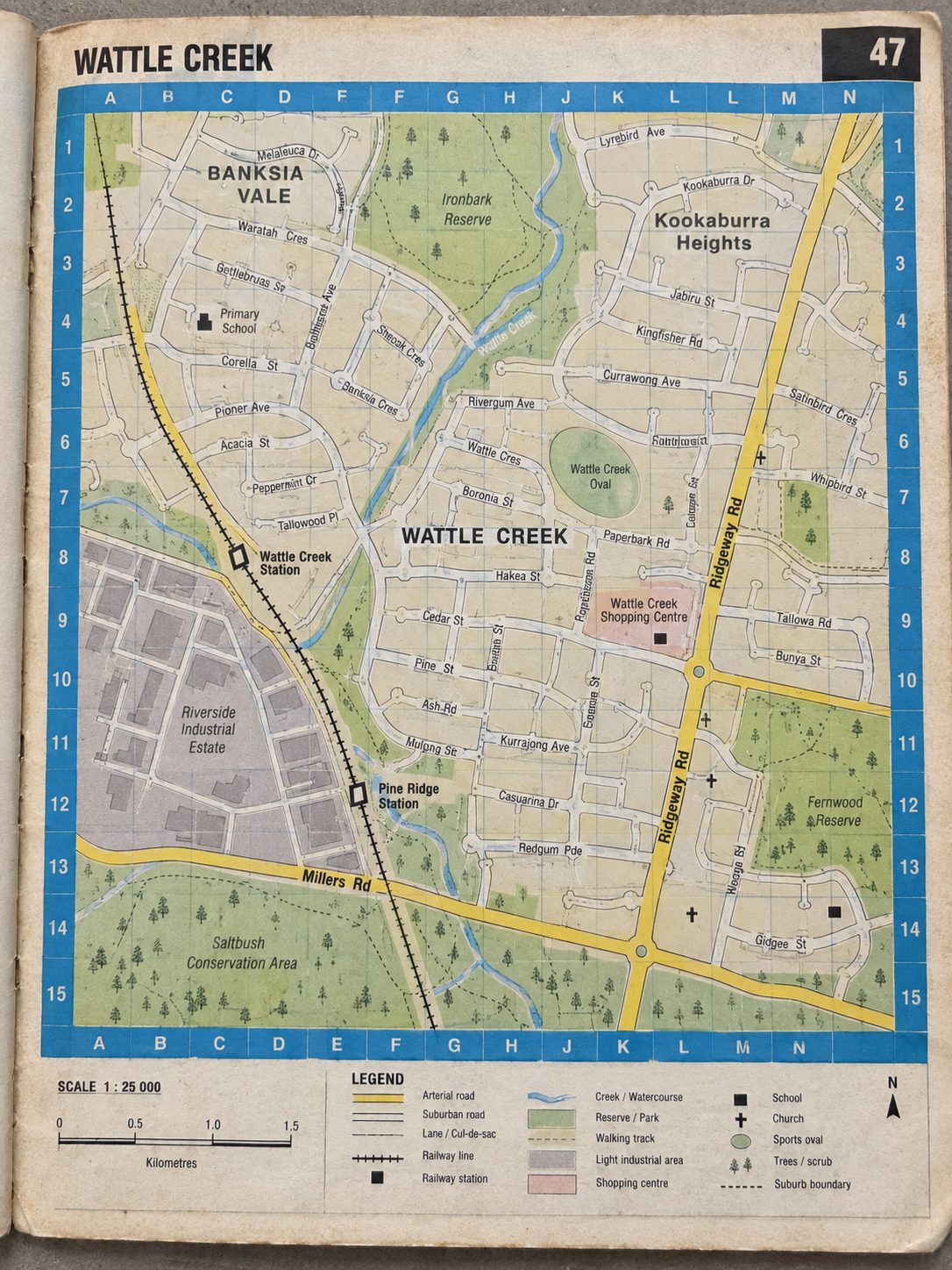 Street Directory Sample Wattle Creek