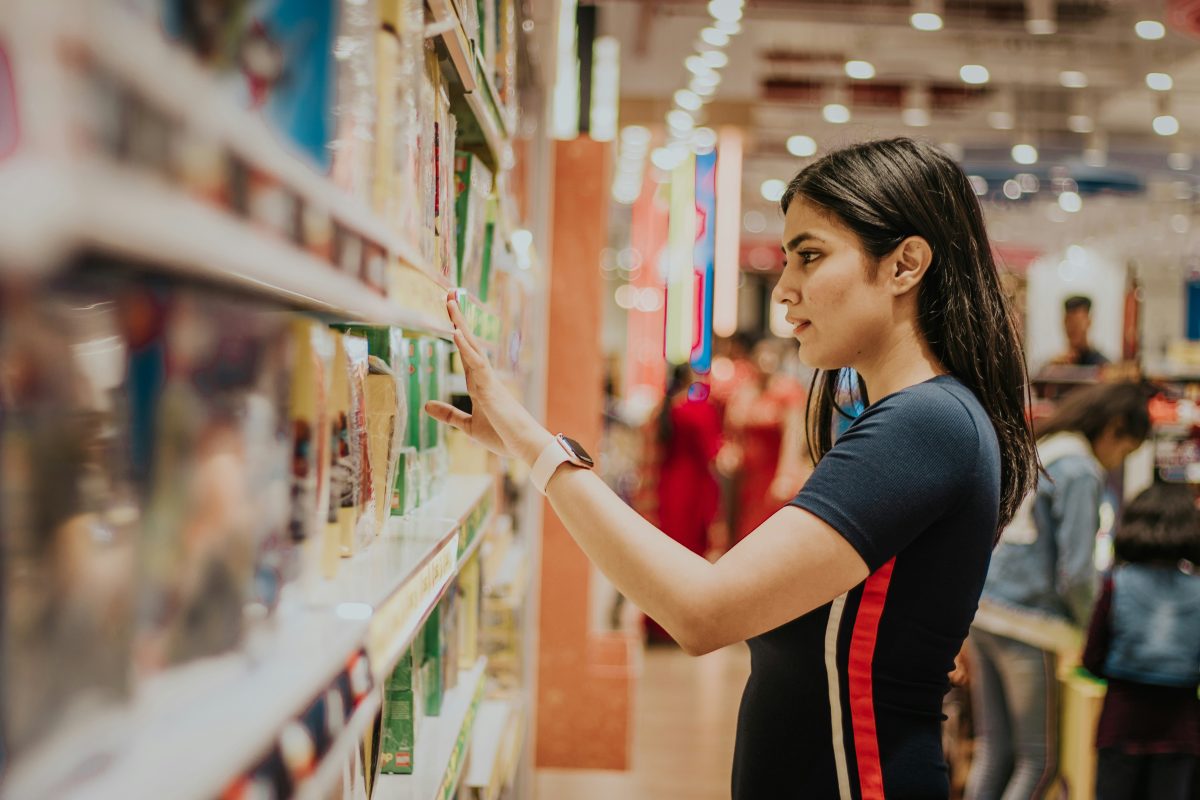 Choices at the supermarket