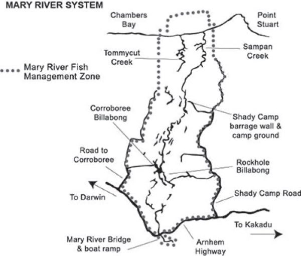 Mary River Map